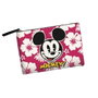 Karactermania Neceser Mickey & Soleil Hawaii 22,5x30,5x2 cm avec fermeture éclair - Nécessaire de plage en polyester