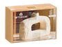GIFTDECOR JARRON MODERNO AGUJERO BLANCO TERRACOTA PEQ