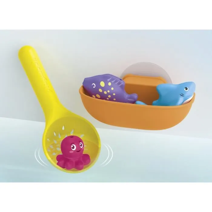 Playmobil 71689 Toboggan aquatique avec animaux marins - Jouet de bain pour enfant dès 18 mois