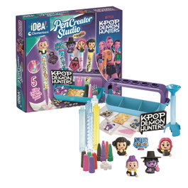 Clementoni Atelier de Stylos K-Pop Demon Hunters - Crée 5 stylos personnalisés