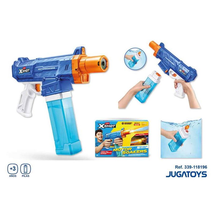 Pistolet à Eau Zuru Motor Soaker 27,2 X 33,3 X 5,6 CM