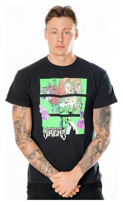 Gotham City Sirens T-Shirt Poison Ivy Sirens Cash Black (XL) Gotham City Sirens T-Shirt Poison Ivy Sirens Cash Black (XL)