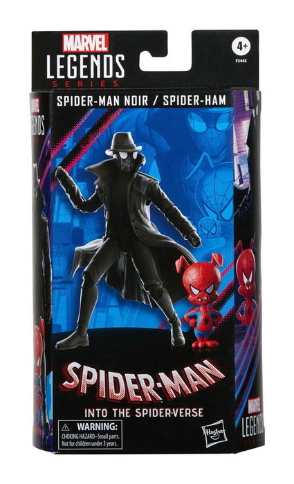 Hasbro Marvel Legends Spider-Man: New Generation Pack de 2 figurines Spider-Man Noir & Spider-Ham 15 cm
