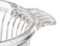Leknes Seau à Champagne Rayé Transparent 2,2L Plastique 21x17x16 cm (Set de 12)