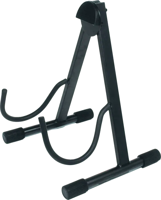 QUIKLOK Support pour Guitare Acoustique "A" Noir Acier Pliable