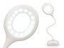 Pincello Flexo LED circulaire 10x40x9cm blanc plastique USB (Set de 12)