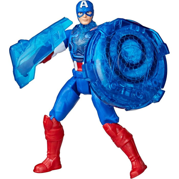 HASBRO Moto Lanzaescudos avec figurine Capitaine America Marvel Avengers