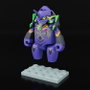 Rebuild of Evangelion figurine Brickroid Evangelion Production Model-13 5 cm
