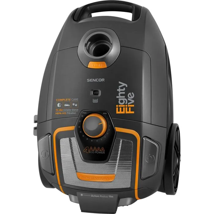 Sencor SVC 8505TI-EUE3 Aspirateur traîneau avec sac et filtre HEPA H13, 700 W ECO, 70 dB, capacité 3 L, tube télescopique Sencor SVC 8505TI-EUE3 Aspirateur traîneau avec sac et filtre HEPA H13, 700 W ECO, 70 dB, capacité 3 L, tube télescopique
