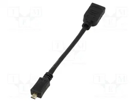 GOOBAY Câble HDMI socle vers mini HDMI prise, 4K UHD