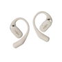 Shokz OpenFit - Casque audio sans fil Bluetooth 5.2 à crochets auriculaires, Blanc, Autonomie 7h, Charge rapide, Résistant IP54
