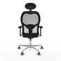 Piqueras y Crespo 3D086G1 Chaise de Bureau avec Appui-tête Violet