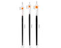 Innspiro Set de 3 pinceaux synthétiques variés
