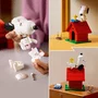 Lego 21368 Ideas Peanuts : La Niche de Snoopy - Set de Construction Adulte, Décoration
