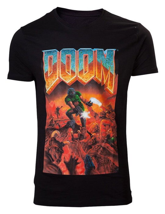 DOOM T-Shirt Classic Boxart (L) DOOM T-Shirt Classic Boxart (L)