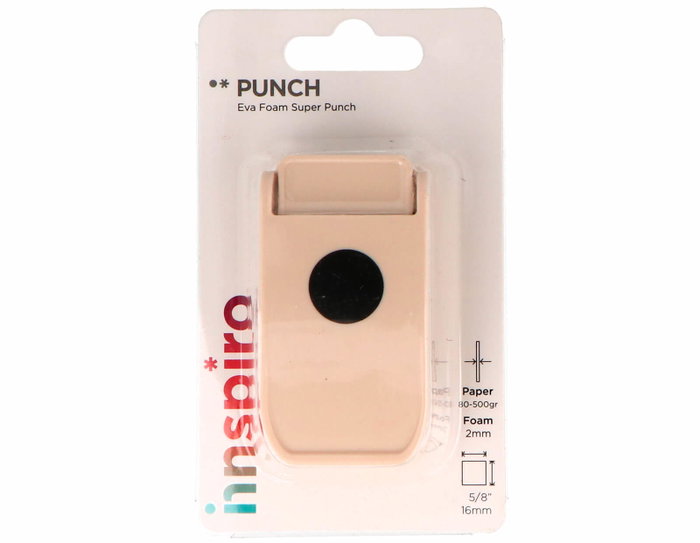 Innspiro Emporte-pièce de figures Eva Foam Super Punch cercle 16mm
