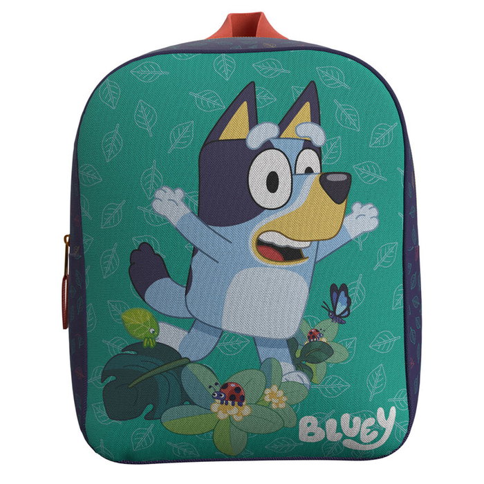 CYP BRANDS Sac à dos Bluey Leaves 30 cm pour enfants, dimensions 24 x 10 x 30 cm