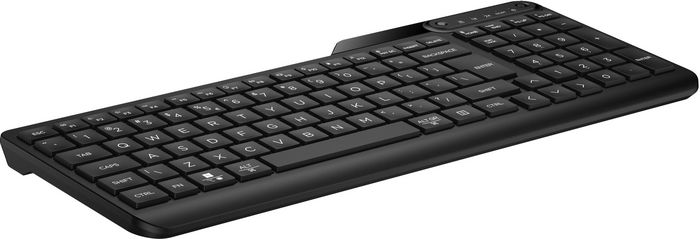 HP Clavier Sans Fil Double Mode 475 - Pavé Numérique Complet, Résistant aux Éclaboussures et Bluetooth - Clavier Portable pour Travail Professionnel