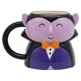 PUCKATOR Tasse Dracula Espooky en Céramique (Dolomite), Taille 11 x 13 cm
