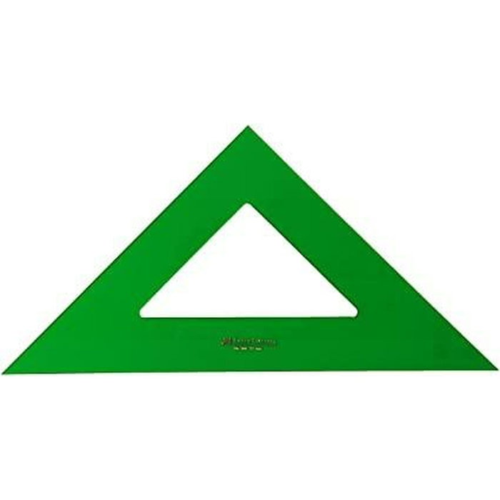 Equerre Faber-Castell Vert 12 cm (5 Unités)