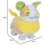 JAZWARES Peluche Pokémon Yamper 20 cm - Peluche officielle