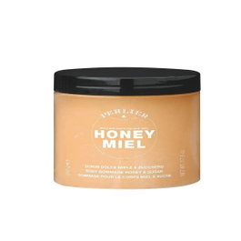 Perlier Gommage Corps Miel & Sucre - Exfoliant Corporel au Miel pour Peau Douce et Sensible - Soin Corps Revitalisant