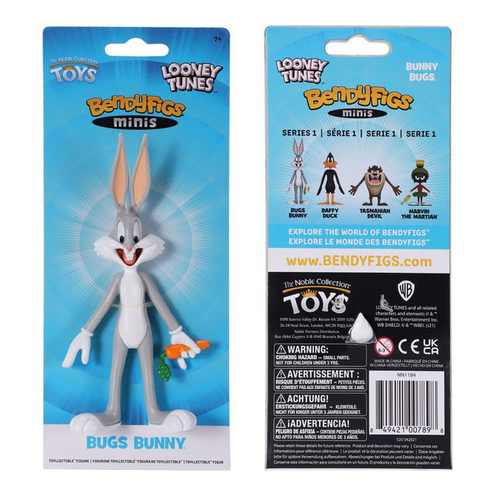 Looney Tunes figurine flexible Bendyfigs Bugs Bunny 14 cm Looney Tunes figurine flexible Bendyfigs Bugs Bunny 14 cm