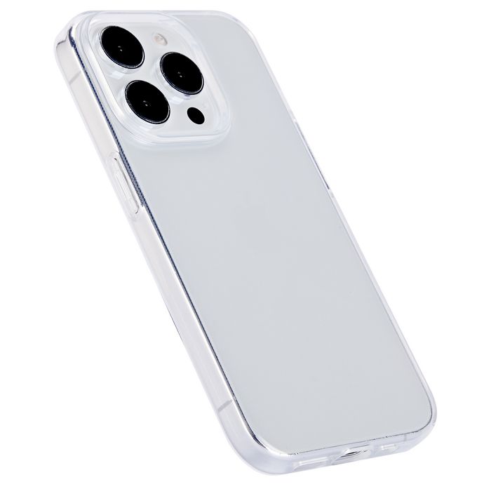 eSTUFF Coque iPhone 15 Pro Max INFINITE VIENNA - Protection TPU 100% recyclé transparent anti-chutes - Développement durable