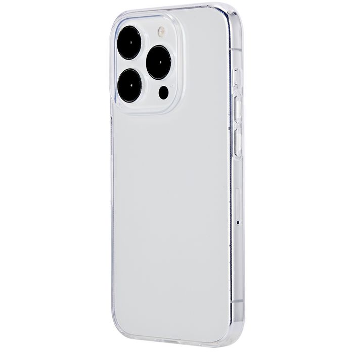 eSTUFF Coque iPhone 15 Pro Max INFINITE VIENNA - Protection TPU 100% recyclé transparent anti-chutes - Développement durable