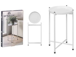 GIFTDECOR Macetero Metal Patas Blanco