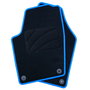Set de tapis de voitures OCC Motorsport OCCVW0034BL Bleu 5 Pièces