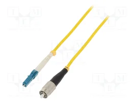 QOLTEC Patch cord en fibre optique FC/UPC, LC/UPC 3m