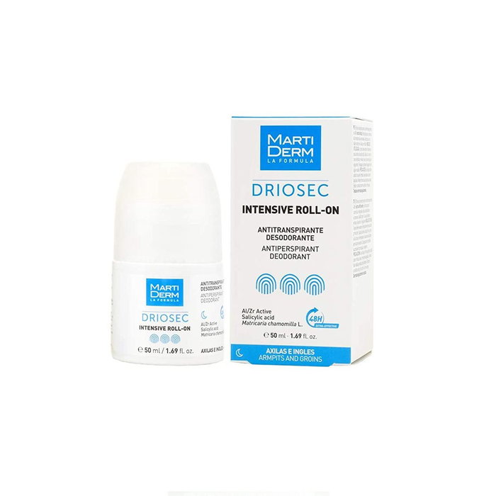 Martiderm DRIOSEC Déodorant roll-on INTENSIF 50 ml