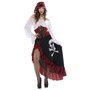 My Other Me - Costume pirate complet avec bandana, foulard, robe, corset et ceinture - Taille XXL - Noir - Âge minimum recommandé 3 ans