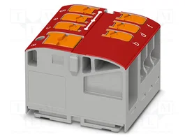 PHOENIX CONTACT PTVFIX 6/6X2,5 RD Connecteur pour rail DIN