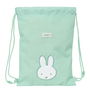 Sac à dos serré par des ficelles Miffy Menta Menthe 26 x 34 x 1 cm