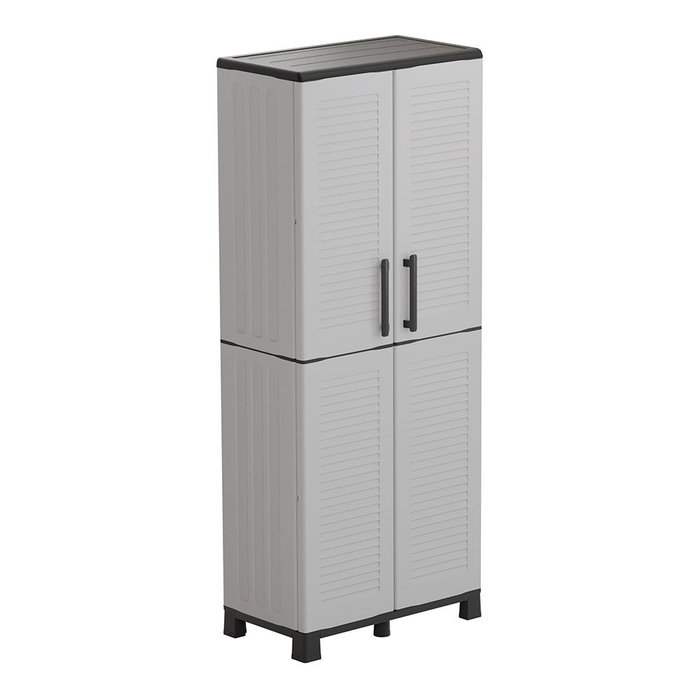 Art Plast Armoire haute ligne family gris clair, 68 x 37 x 169 cm Art Plast Armoire haute ligne family gris clair, 68 x 37 x 169 cm