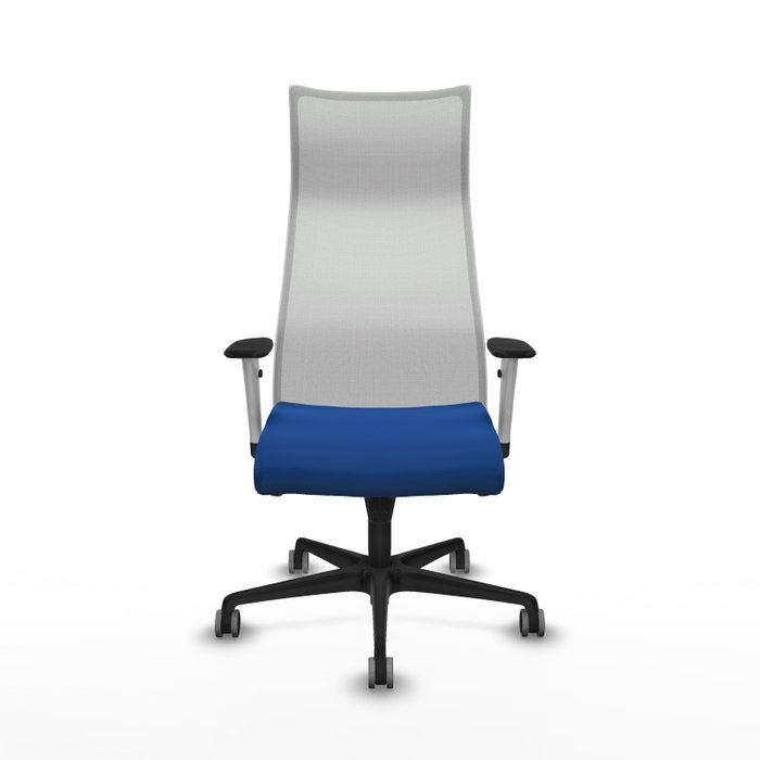 Piqueras y Crespo Chaise de Bureau Albacete Bleu et Blanc