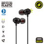 Muvit M32 Casque Magnétique USB Type-C avec Micro, 100% Plastique Recyclé, Écouteurs Stéréo