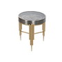 Table d'appoint Home ESPRIT Doré Argenté 50 x 50 x 54 cm