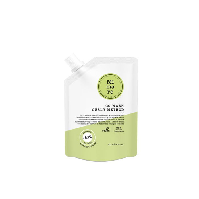 Mimare Acondicionateur Co-Wash Méthode Curly 200ml avec Eau de Melon - pour Cheveux Bouclés et Frisés Mimare Acondicionateur Co-Wash Méthode Curly 200ml avec Eau de Melon - pour Cheveux Bouclés et Frisés