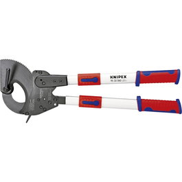 Knipex Coupe-câble à principe de cliquet avec jambes télescopiques 95 32 060
