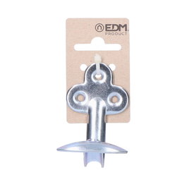 Edm Colgador de zinc 7 x 7 cm