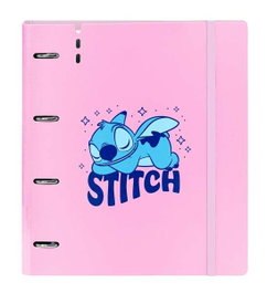 Safta Carpeblock Pp Foam 4 Ani 35mm C/Recambio Stitch "Ohana" 27x32x4cm
