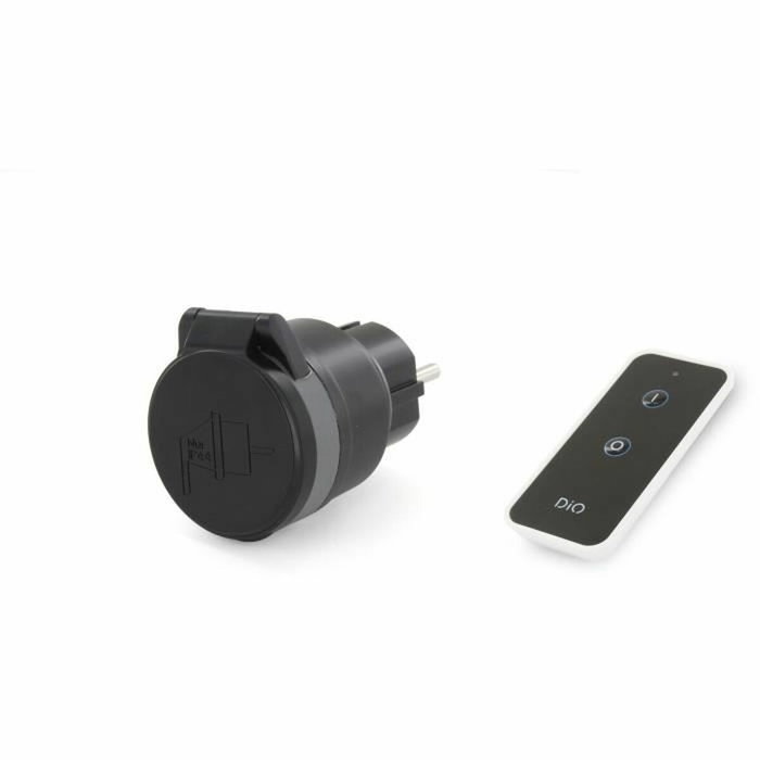 Dio Connected Home Prise Extérieure Nano avec Télécommande 1 Canal Dio Connected Home Prise Extérieure Nano avec Télécommande 1 Canal