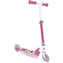 Mondo Trottinette Pliable 2 Roues Barbie pour Enfants - Guidon Réglable, Roues PVC 12 cm, Roulements ABEC-5, Portée 50 kg, Aluminium