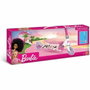 Mondo Trottinette 2 roues pliable Barbie rose / blanc