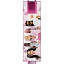 Mondo Trottinette 2 roues pliable Barbie rose / blanc