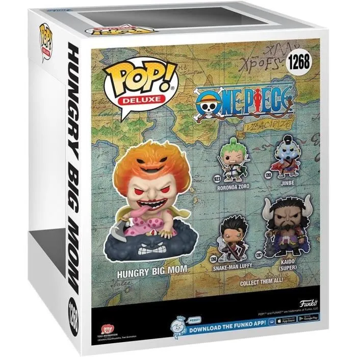Funko Pop! One Piece Figurine Deluxe - Hungry Big Mom, Charlotte Linlin, 15 cm