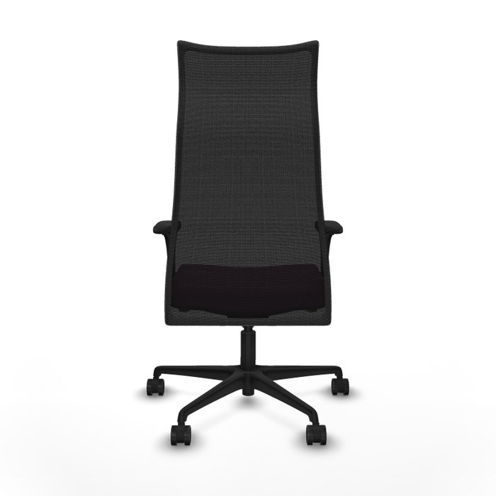Piqueras y Crespo Chaise de Bureau Albacete XL Violet et Noir